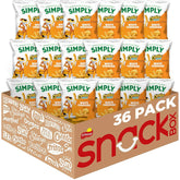 Simply, Cheetos Puffs White Cheddar, 0.875 Ounce (Pack of 36)