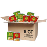 The Good Crisp Company Minis Variety Potato Chips, 1.6 oz Cans, Pack of 8 | Multiple flavors for easy sampling; Certified gluten-free; Non-GMO ingredients; Free from major allergens