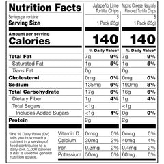 LATE JULY Snacks Variety Pack Tortilla Chips, 0.9 Oz 10 Count Snack Bags