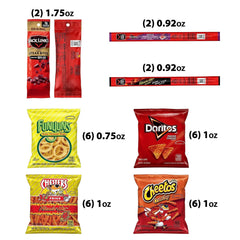 Frito-Lay Chips and Jack Link's Meats Snack Mix Variety Pack, (Pack of 30)