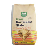 365 by Whole Foods Market, Organic Restaurant Style White Corn Tortilla Chips Unsalted, 14 Ounce