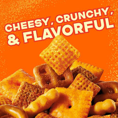Chex Mix Cheddar Snack Mix, Savory Snack Bag, 8 oz