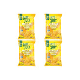 LATE JULY Snacks Mexican Street Corn Tortilla Chips, 6 Oz Bag (Pack of 4)