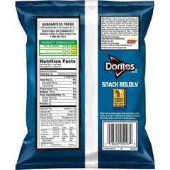 Doritos Reduced Fat Cool Ranch Flavored Tortilla Chips, 1 Ounce (Pack of 72)