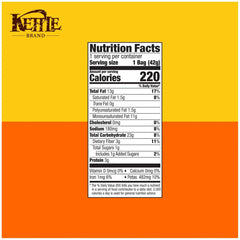 Kettle Brand Potato Chips, Backyard Barbeque Kettle Chips, Snack Bag, 1.5 Oz (Pack of 24)