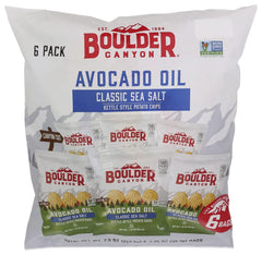 Boulder Canyon, Chip Potato Avocado Oil Sea Salt 7.5oz, (Pack of 8)