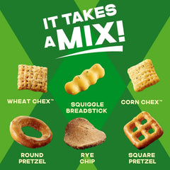 Chex Mix Sour Cream and Onion Snack Mix, Savory Snack Bag, 8 oz