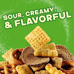 Chex Mix Sour Cream and Onion Snack Mix, Savory Snack Bag, 8 oz