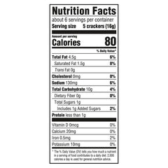 RITZ Original Crackers, Snacks for Kids and Adults, Lunch Snacks, 3.4 oz
